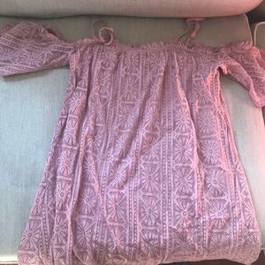 Pink Boho Style dress